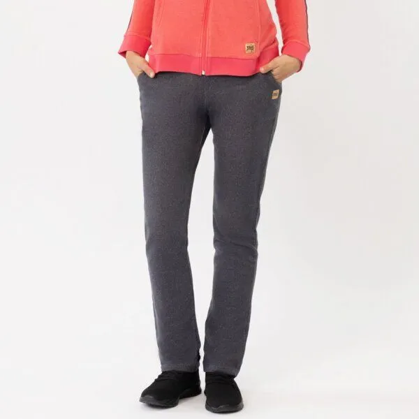 TAO Sportswear TAO Sportswear Lange Damen Jogginghose FLEUR aus Bio-Baumwolle, Grau, – Produktbild 2 von 4