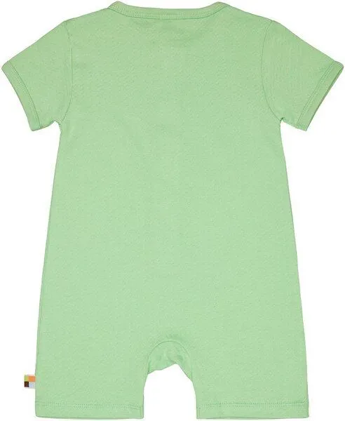 loud + proud loud + proud Babys & Kinder Spieler aus Musseline Jersey, GOTS-zertifiziert, Opal(grün), – Produktbild 1 von 1