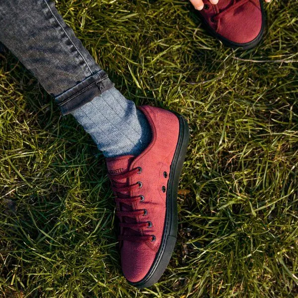 LANGBRETT LANGBRETT SUM sneaker, Bordeaux (rot), – Produktbild 2 von 4