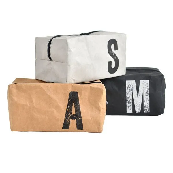 renna deluxe renna deluxe Kulturbeutel oder Kosmetiktasche mit Monogramm, Schwarz, – Produktbild 5 von 5