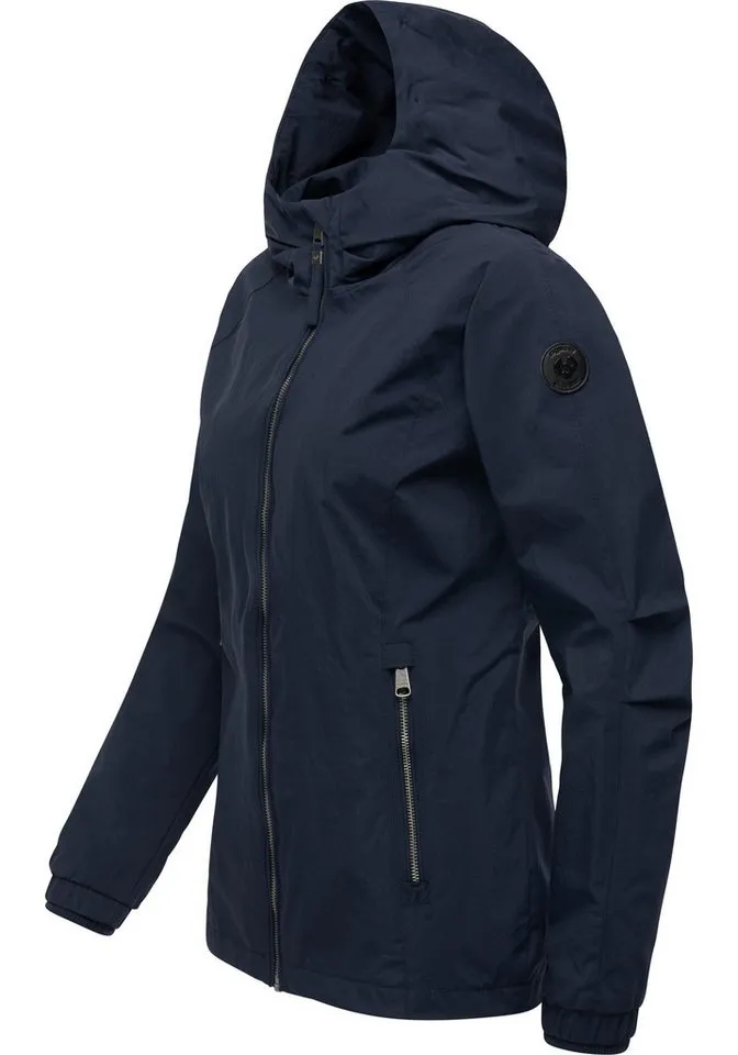 ragwear ragwear Funktionsjacke Dizzea Wasserdichte und atmungsaktive Übergangsjacke, Blau, – Produktbild 3 von 5