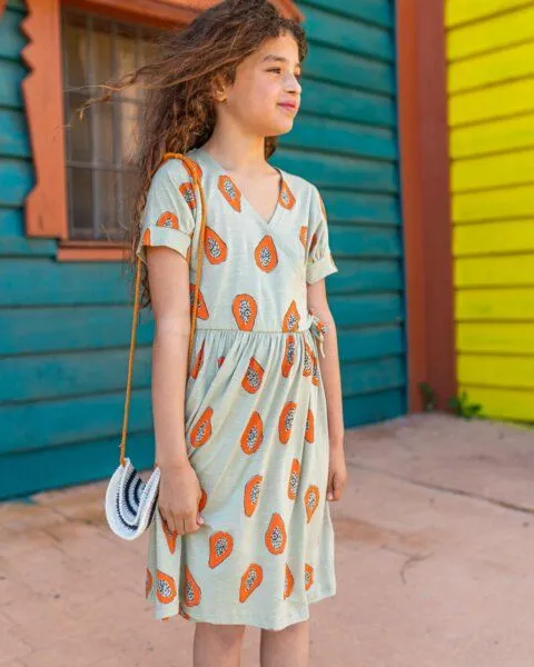 NAADA NAADA Kleid Papaya – Produktbild 1 von 4