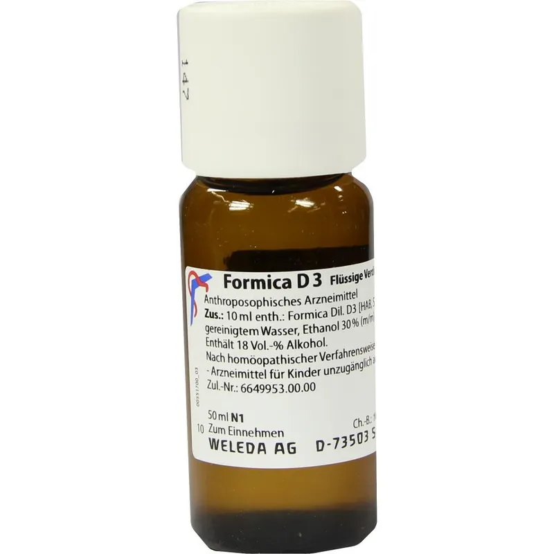 Weleda WELEDA FORMICA D 3 Dilution 50 ml Dilution – Produktbild 1 von 1