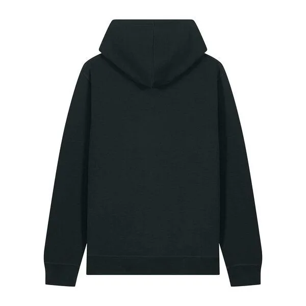 YTWOO YTWOO Unisex Kapuzenpullover mit Seitentaschen aus Bio Baumwolle und recyceltem PET, Schwarz, – Produktbild 3 von 4