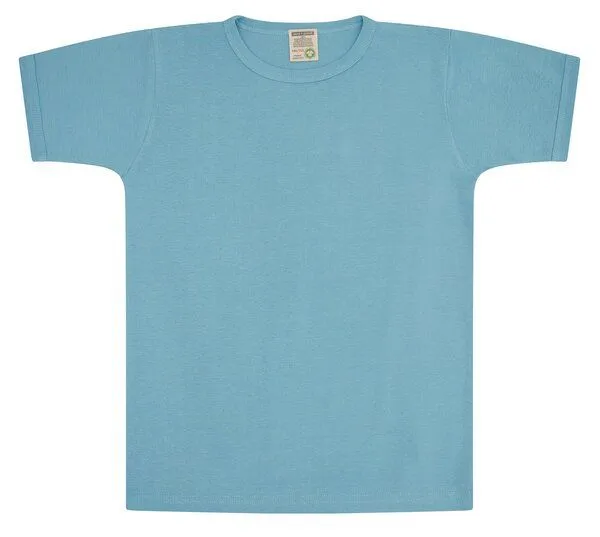 loud + proud loud + proud Kinder T-Shirt uni, GOTS-zertifiziert, Air(blau), – Produktbild 2 von 3