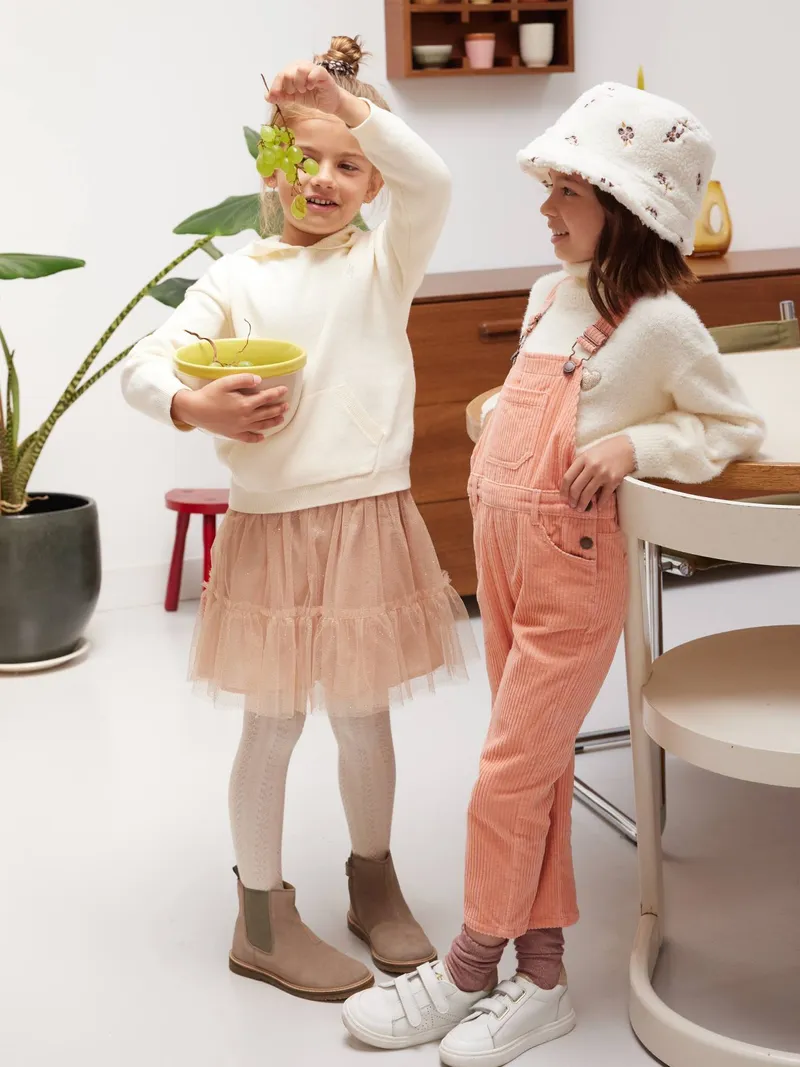 Vertbaudet 2er-Pack Mädchen Strumpfhosen, Rosenholz, – Produktbild 3 von 4