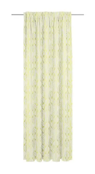Nature by Adam Nature by Adam Vorhang aus Leinen und Bio-Baumwolle - Made in Germany - Wave, Grün, – Produktbild 8 von 8