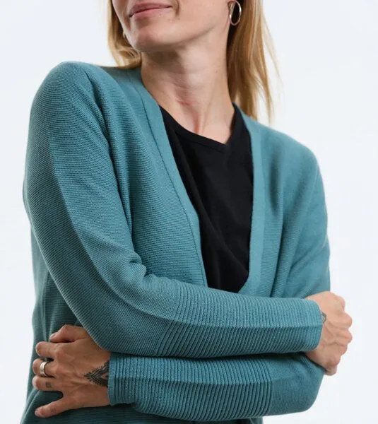 Gary Mash GARY MASH Cardigan Libby aus Feinstrick, Salbei (grün), – Produktbild 4 von 4