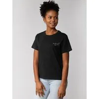 watapparel watapparel T-Shirt Frauen Ich will ja nichts sagen aber, Black, – Produktbild 1 von 1
