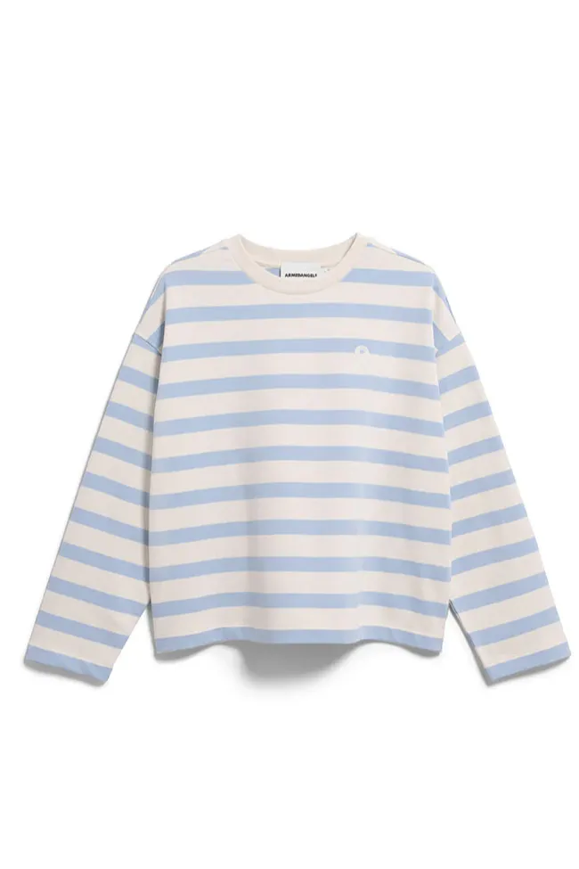 ARMEDANGELS ARMEDANGELS Damen vegan Pullover Frankaa Bold Soft Blue, Hellblau, – Produktbild 1 von 1