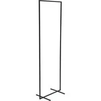 Garderobe 'Jonathan' B 50 x H 150 cm, Stahl pulverbeschichtet, schwarz – Produktbild 1 von 1