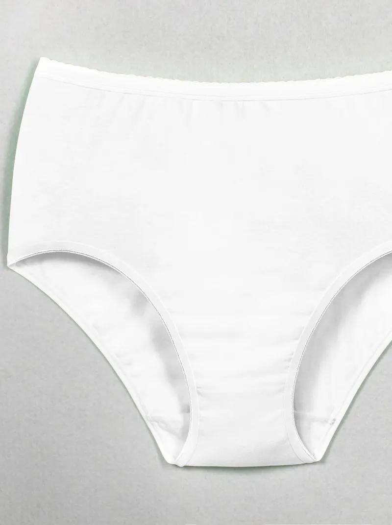 wäschepur Taillenslip 5x weiß, 5x weiß, – Produktbild 2 von 3
