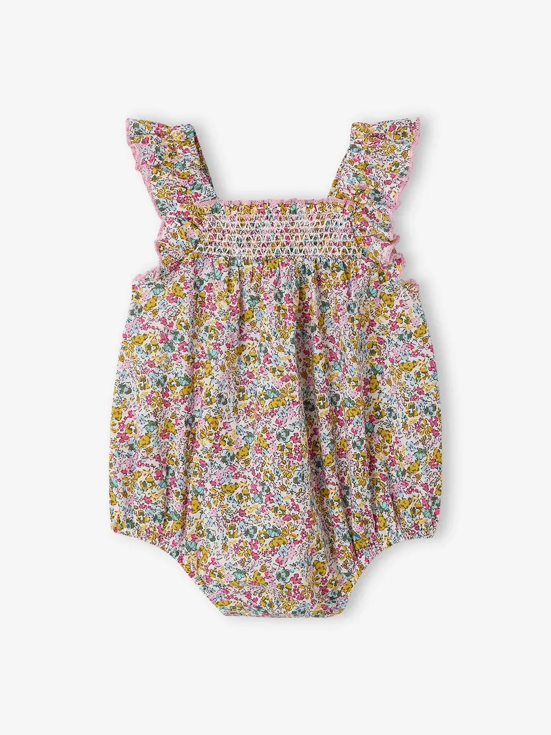 Envie De Fraise Baby Kurzoverall mit Rüschen Geschwister-Capsule ENVIE DE FRAISE, Mehrfarbig, – Produktbild 4 von 4