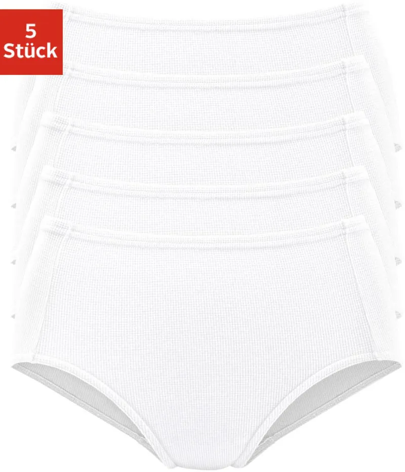 petite fleur by Lascana Taillenslip weiß, Weiß, – Produktbild 3 von 3