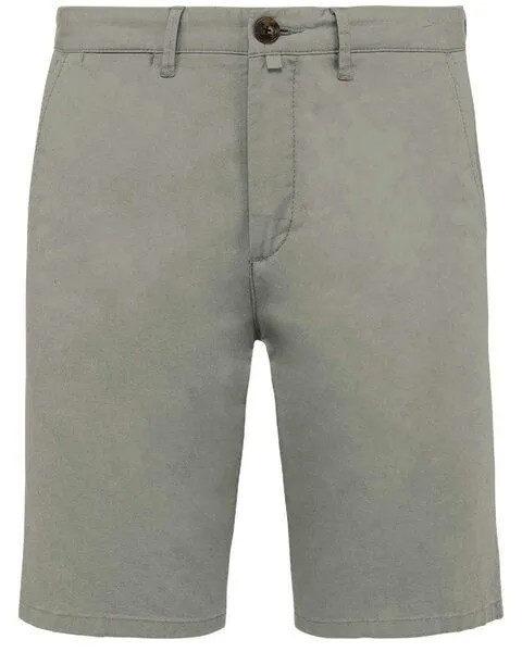 YTWOO YTWOO Bermuda-Shorts aus Bio Baumwolle mit weicher Haptik | Herren Shorts, Graugrün, – Produktbild 1 von 2