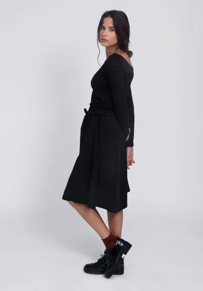 Lovjoi Lovjoi Skirt TRAFARIA, Black, – Produktbild 4 von 4