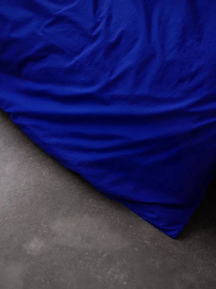 erlich textil erlich textil Bettbezug FINN, (1 St), Blau, – Produktbild 4 von 5
