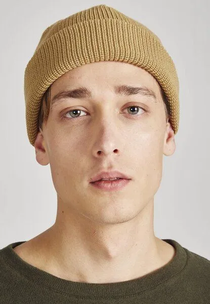 Givn Berlin Givn Berlin Mütze aus Bio-Baumwolle "Chris", Camel, – Produktbild 1 von 4