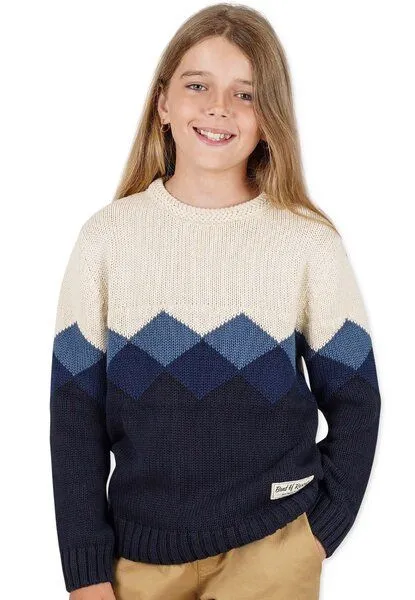 Band of Rascals Band of Rascals Fade Pullover, Navy, – Produktbild 1 von 4