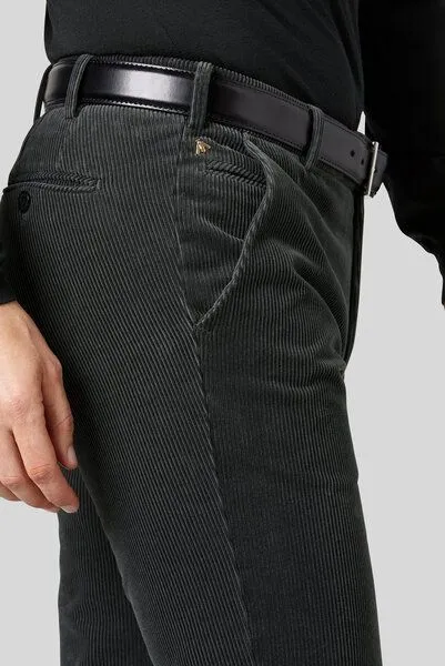 Meyer MEYER Superstretch Premium Cord Chino, Grau (grau), – Produktbild 5 von 5