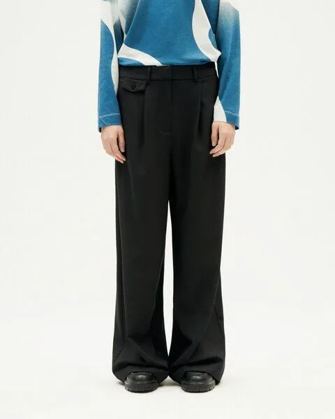 thinking mu thinking mu Damen Hose - Pat Pants, Black (schwarz), – Produktbild 2 von 3