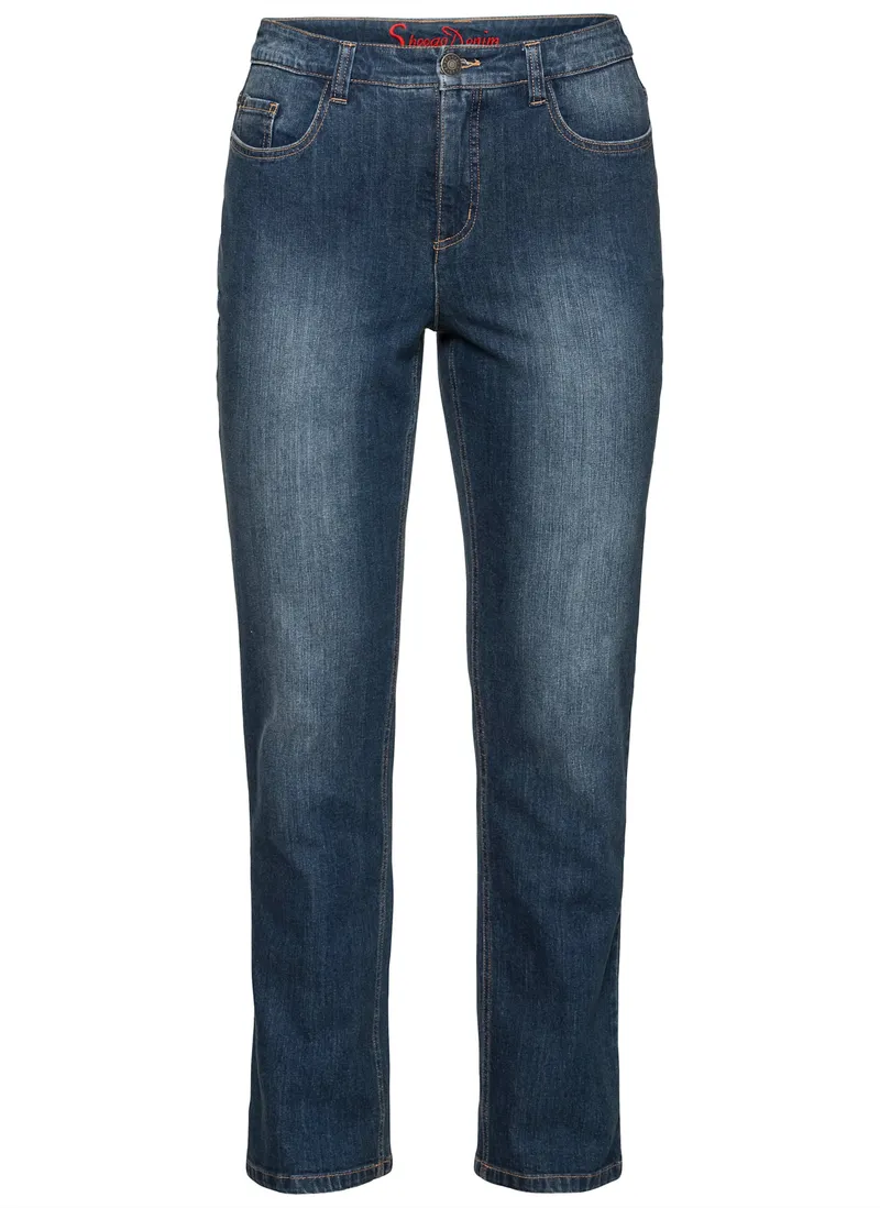sheego Shaping-Jeans blue denim, Blue denim, – Produktbild 1 von 3
