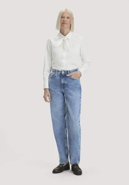 hessnatur hessnatur Jeans NIVA Tapered Leg aus reiner Bio-Baumwolle, Medium blue, – Produktbild 3 von 4