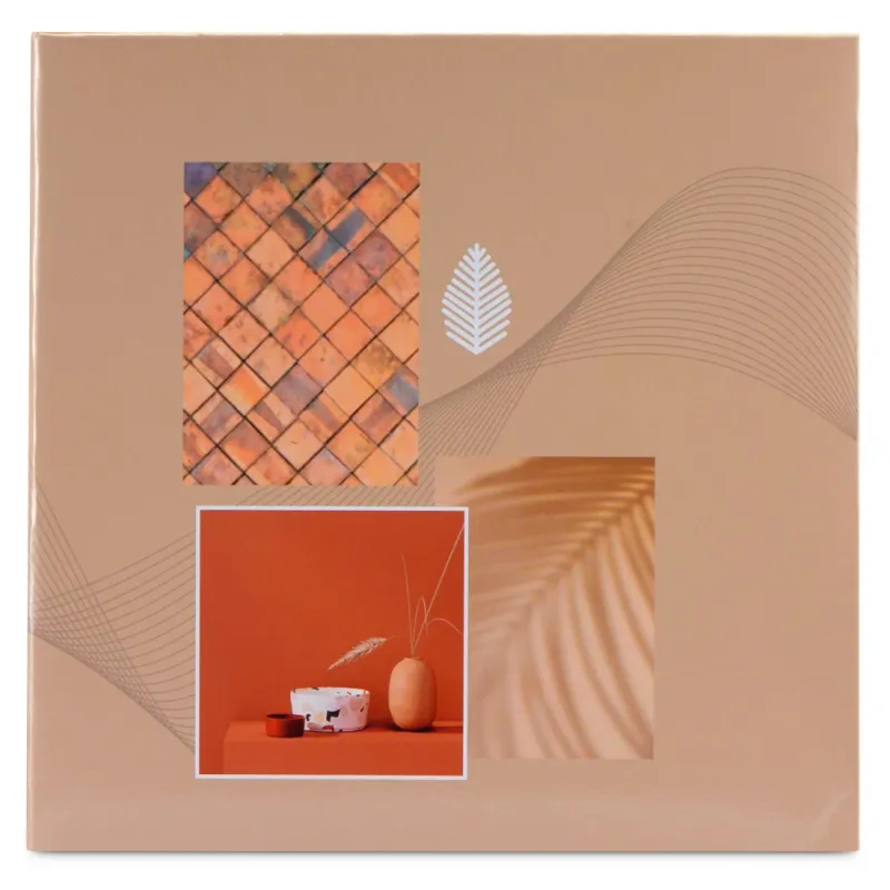 Hama Hama Memo-Album "Singo II", für 200 Fotos im Format 10x15 cm, Terracotta – Produktbild 3 von 5
