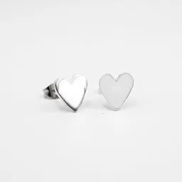 pakilia pakilia Ohrstecker "Corazón en chapa" – Produktbild 1 von 1