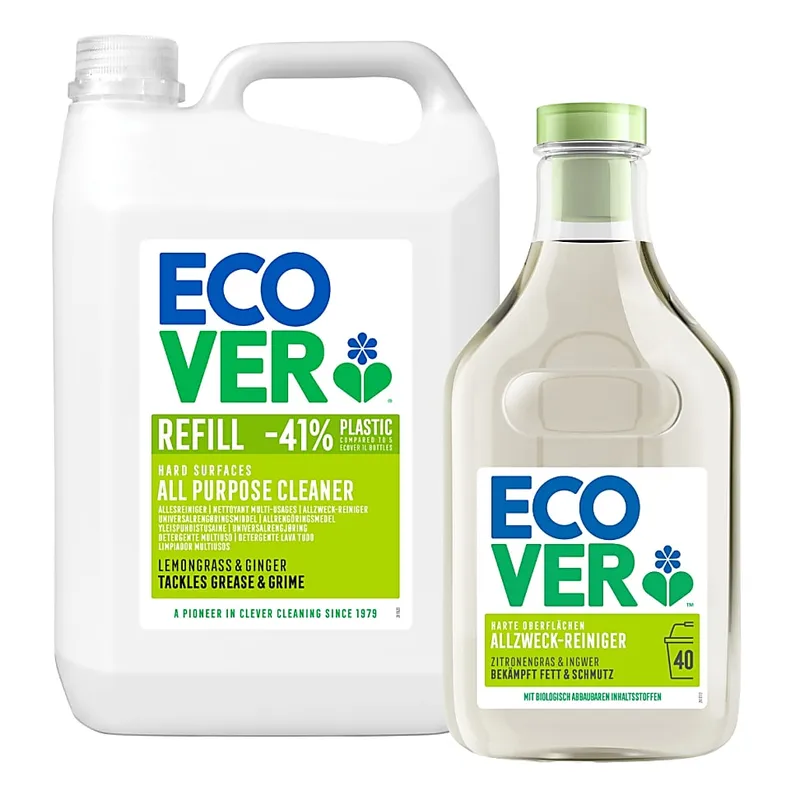 Ecover Ecover Allzweckreiniger Refill Starter Kit 5L + 1L – Produktbild 1 von 1