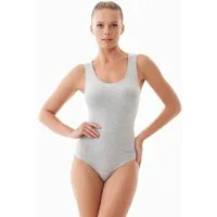 ORGANICATION ORGANICATION BLANNCA | Body aus Bio-Baumwolle und TENCEL Modal, Grey melange, – Produktbild 1 von 1