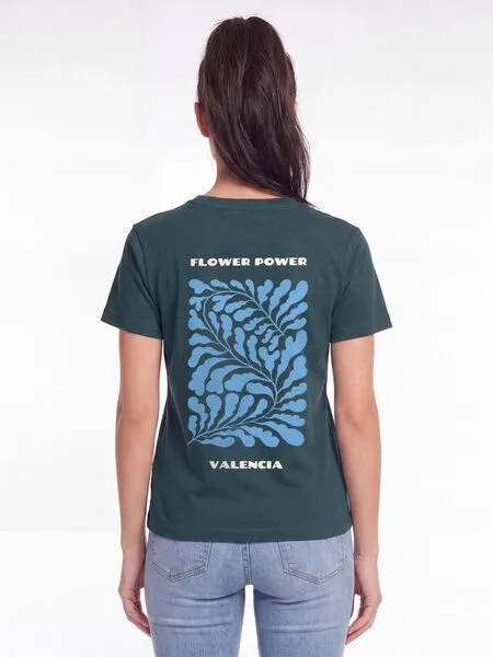 watapparel watapparel T-Shirt Frauen Valencia Flora, Stargazer, – Produktbild 2 von 2