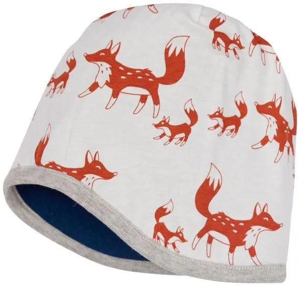 loud + proud loud + proud Baby & Kinder Mütze Wollfleece, GOTS-zertifiziert, Ultramarine(blau), – Produktbild 2 von 3