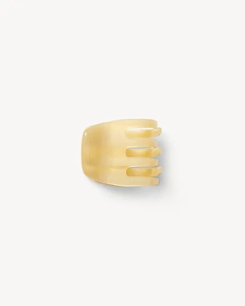JAN N JUNE JAN N JUNE MACHETE Haarklammer MINI CLAW aus Acetat, Citrine (zitronengelb), – Produktbild 2 von 2