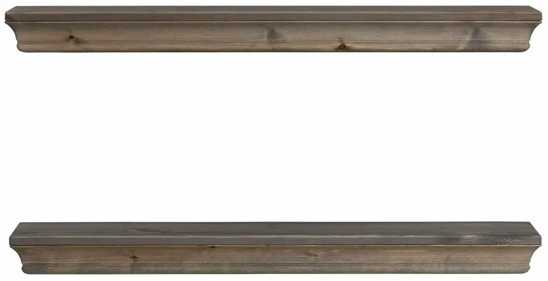OTTO home Wandregal Vinales, Regal, Wandboard, im 2er Set, aus massiver Kiefer, FSC®, Weiß, – Produktbild 3 von 5