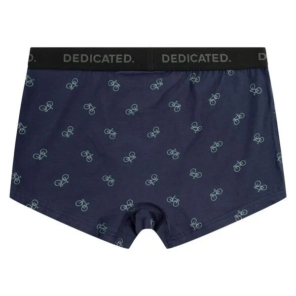 Dedicated DEDICATED Boxer Briefs Kalix Bike Pattern, Blau (navy), – Produktbild 2 von 3