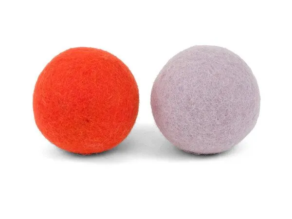 myfelt myfelt Hundespielzeug Ball Set, Rotorange, lavendel, – Produktbild 1 von 4