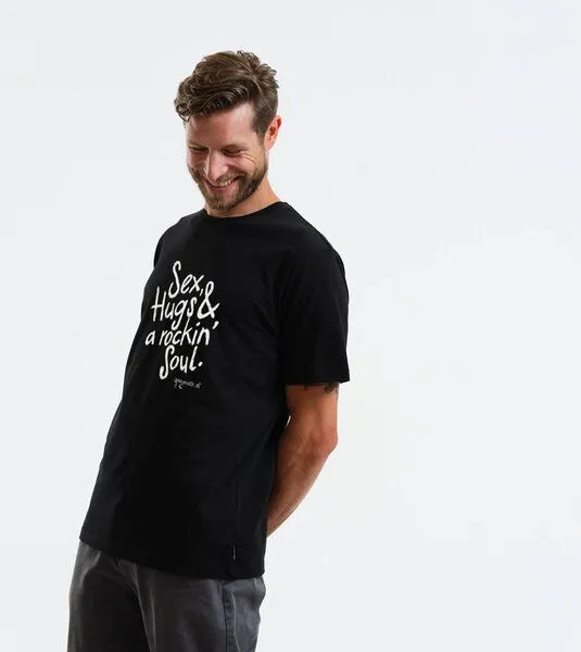 Gary Mash GARY MASH Shirt Rockin' Soul aus Biobaumwolle, Schwarz, – Produktbild 4 von 4