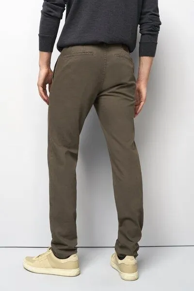 M 5 BY MEYER M 5 BY MEYER Sportliche Chino in Micro Struktur, Braun (stone), – Produktbild 4 von 8