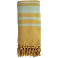 Karawan authentic Karawan authentic Fouta / Hammamtuch aus Biobaumwolle / Garden Kollektion, Sunflower, – Produktbild 1 von 1