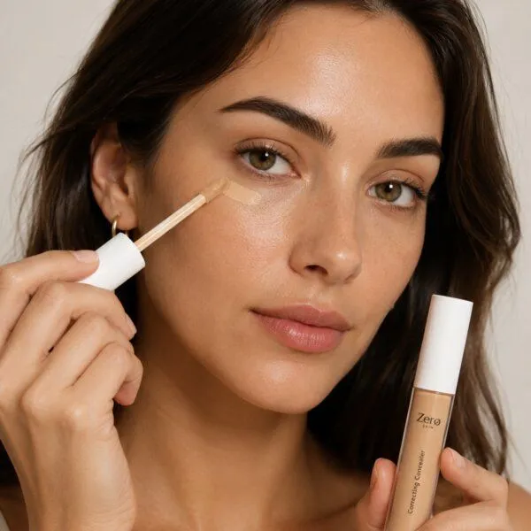 Zero Skin Zero Skin Correcting Concealer, 20 Medium Warm - 4 ml, pflegend und kaschierend, 20 medium warm, – Produktbild 2 von 4