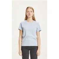 KnowledgeCotton Apparel KnowledgeCotton Apparel T-Shirt - ROSA - aus Bio-Baumwolle, Hellblau (blue fog), – Produktbild 1 von 1