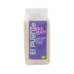 El Puente El Puente Bio-Basmatireis | Fair Trade | Bio-zertifiziert | Vegan | Glutenfrei – Produktbild 1 von 1