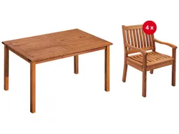 Rondo Gartenmöbel-Set 'Cansa' 5-teilig, 4 Sessel, 1 Tisch – Produktbild 1 von 1