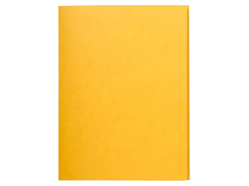 Exacompta 25 Exacompta Sammelmappen, Colorspan-Karton, 390 g/m², DIN A4, 3 Klappen, gelb – Produktbild 1 von 1