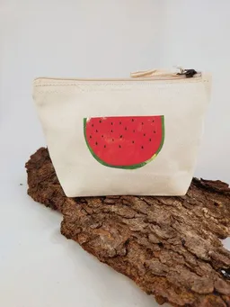 MelaDi Meladi Accessoire-Tasche aus Biobaumwolle - Größe S Melone – Produktbild 1 von 1