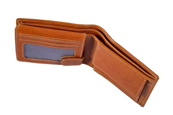 Alpenleder Alpenleder Geldbeutel AMBRAS, Cognac, – Produktbild 4 von 4