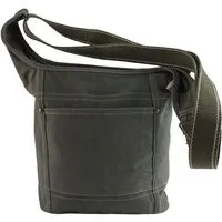 Domelo Domelo Damen Umhängetasche. Khaki grün wasserabweisende Hobo Tasche, gewachste Canvas Schultertasche – Produktbild 1 von 1