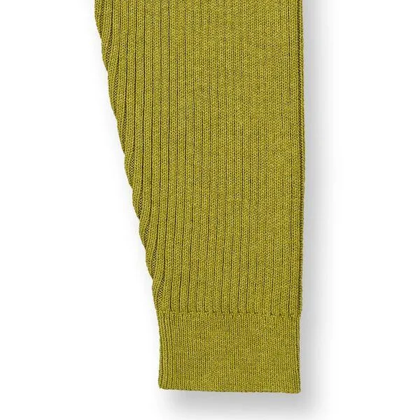 Sense Organics Sense Organics Kinder Strickleggings, Modell YUMA, Grüner tee melange, – Produktbild 3 von 3