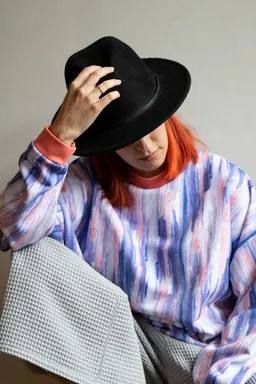 Ecostories Ecostories Oversized Sweatshirt Seereflexion – Produktbild 1 von 1